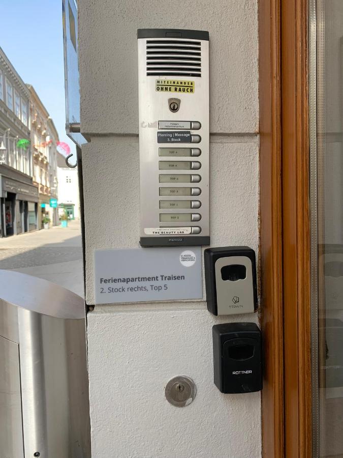 Air-Conditioned, Quiet Apartment - Center Of Sankt Poelten - Smart Tv Екстериор снимка